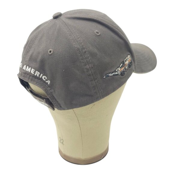 Villager Construction Strapback Cap Hat Trucker Baseball Embroidered Road Work - Picture 12 of 14